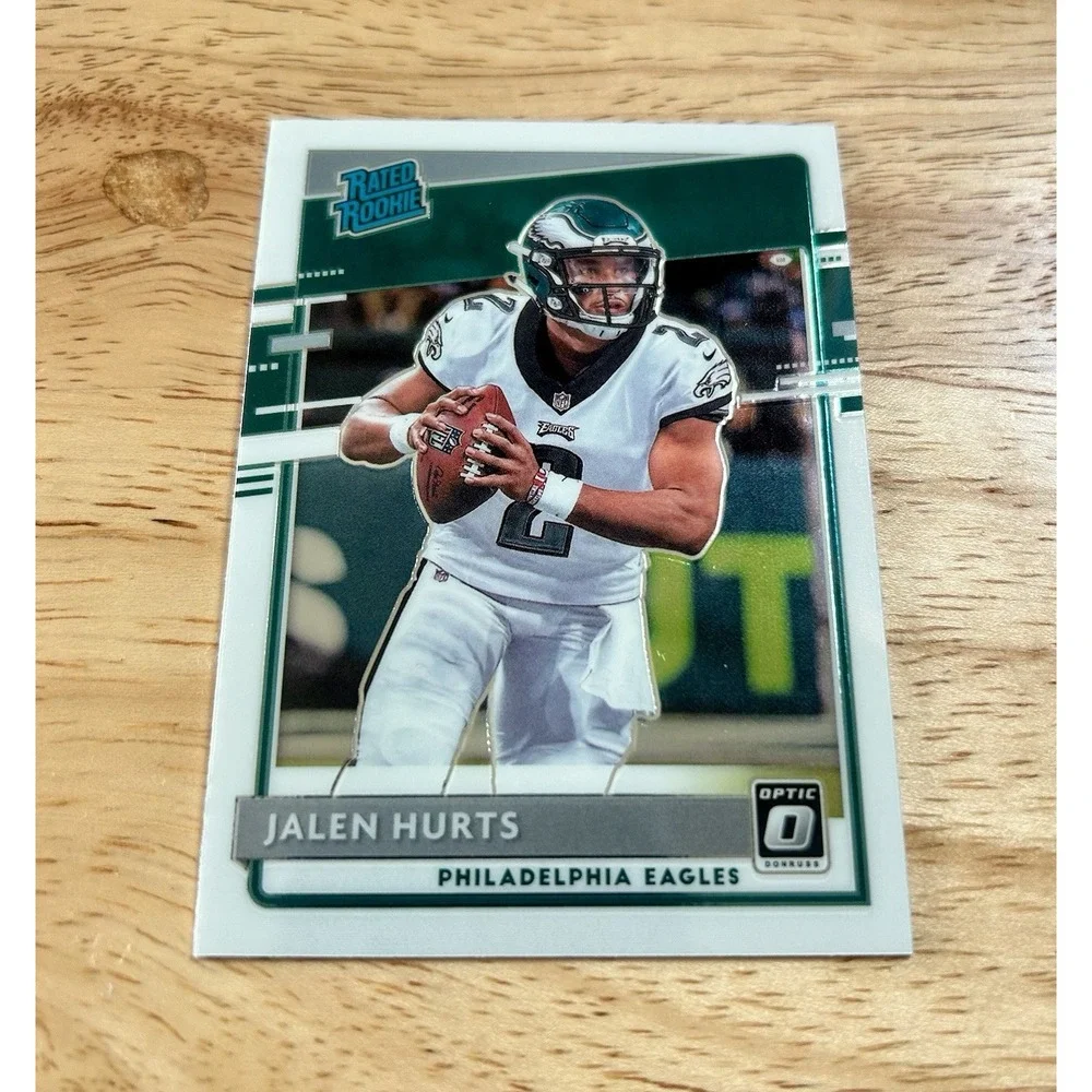 Panini 2020 Donruss Optic Rated Rookie Jalen Hurts RC #164 Eagles Base